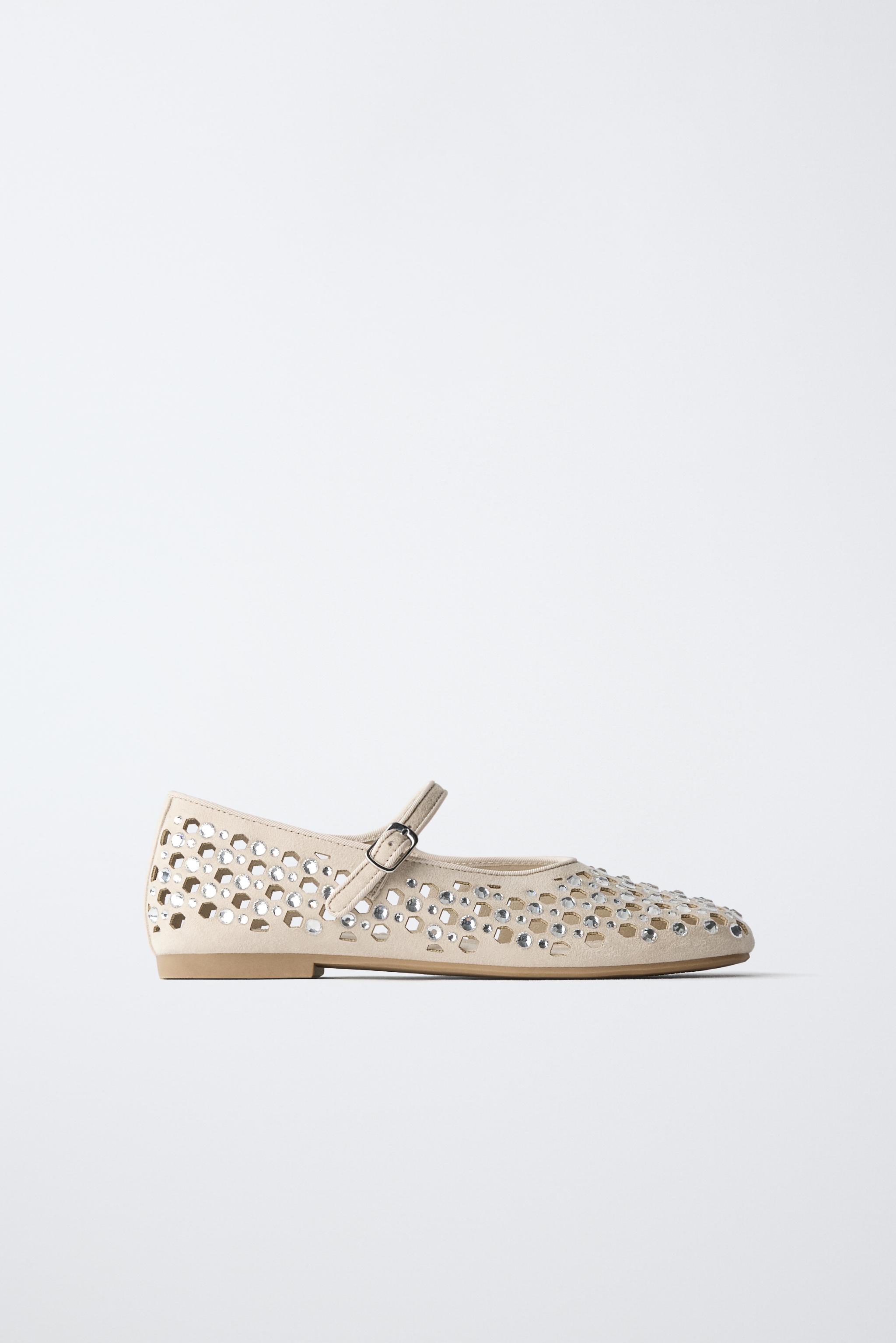 SPARKLY CUT-OUT MARY JANES